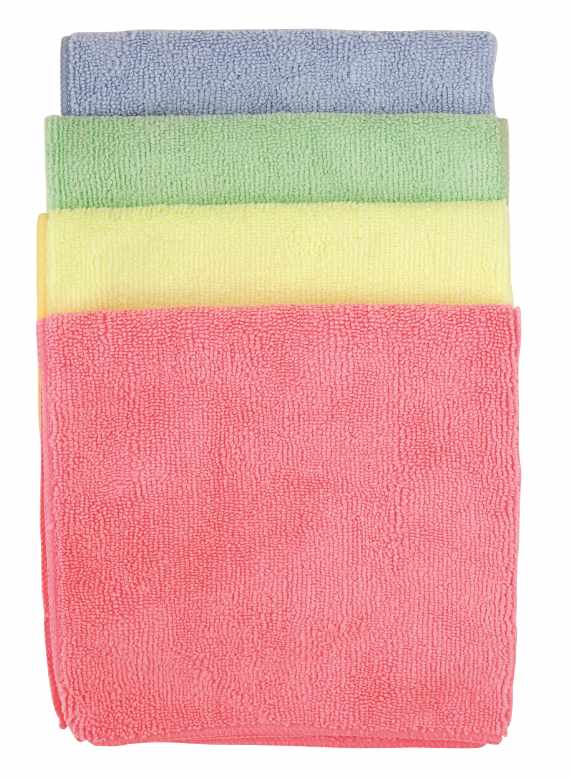 REACH CLEAN MICROFIB CLOTH GREEN 10PC X1